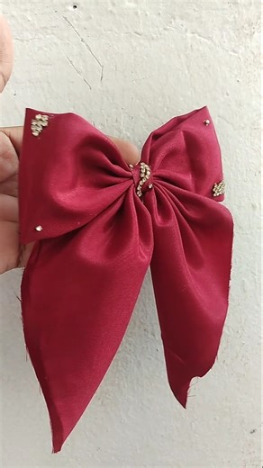 Quick Hair Bow Tutorial For Any Hairstyle 😱🎀#shorts #youtubeshorts #trending #viral
