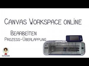 Brother CM - Canvasworkspace online: Bearbeiten, Prozess-Überlappung
