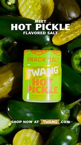 Calling all Pickle Lovers! Heat things up with our new Hot Pickle Flavored Salt. It's tangy, it's zesty, it's downright delicious! Try the flavor that's making snack time extraordinary at Twang.com! | Twang