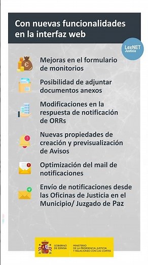 Conoce las novedades de LexNET 5.12