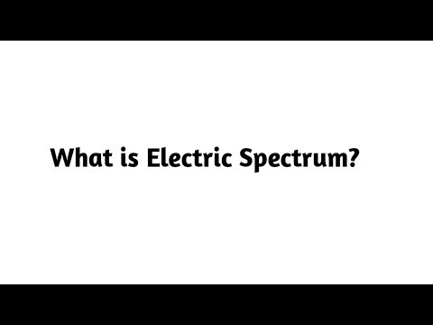 What is Electric Spectrum ?