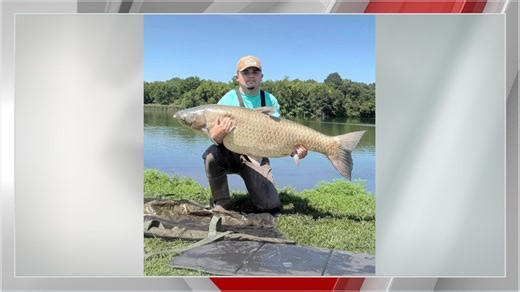 Photos: World record grass carp caught in western Iowa