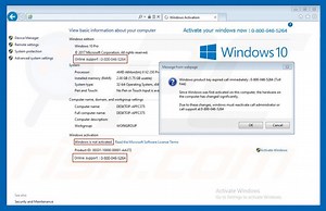 Windows Product Key Expired POP-UP virus