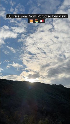 Sunrise view from Paradise bay view 🌅 🏖️ 🇲🇹 #malta #sunriseview #paradisebay #morningvibes