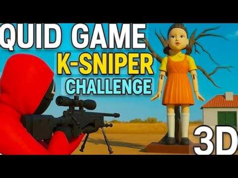 Live 13📵 Squid Game K sniper challenge 3D Android Gaming #squidgame #shortsfeed #trending #shorts