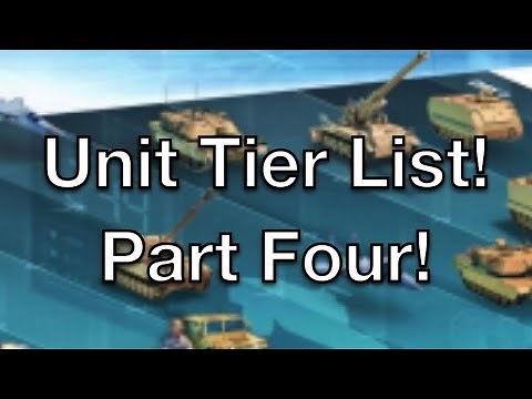 Conflict of Nations WW3 - Unit Tier List Part Four