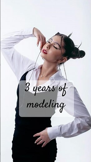 almost 3 years of modeling 🫶🏼