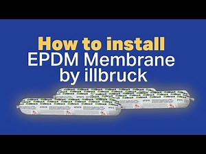 How to install EPDM Membrane by illbruck | Dortech Direct