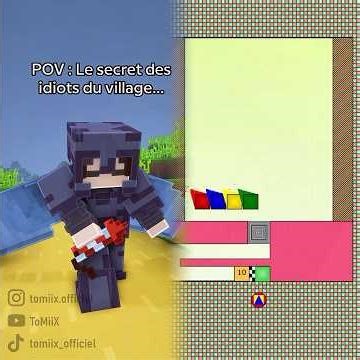 The Secret of the Village Idiots on Minecraft!