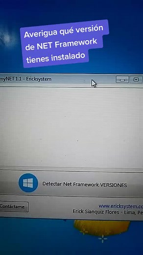 averigua que versión de NET Framework tienes instalado en tu PC #softwaredeveloper #software #windows #windows11 #windows10 #netframework