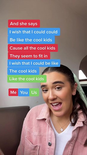 Singing Duets: I Wish I Could Be Like The Cool Kids