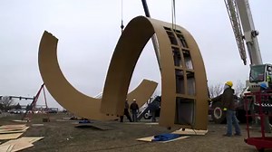 The M59 Golden Corridor icon has been installed! The monument is 35 feet in diameter and, when lit during non-daylight hours, will be clearly visible from the City borders along the corridor. The effort to reinvest in this vital section of the city includes decorative traffic signal mast arms, enhanced landscaping, monument signage, and the elimination of chain link fencing. The primary purpose of enhancing the Golden Corridor brand is to ensure the corridor remains a destination and to the exte