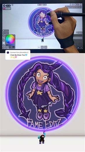 Which Poppy Playtime Profile Picture Should I Draw Next into my Roblox Speed Art? Lily Lovebraids