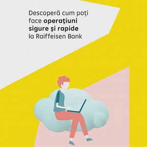 Alegerea unui film pe care să-l vezi seara durează mai mult decât o plată făcută în Smart Mobile. Folosește aplicația de banking pentru transfer de bani sau pentru a-ți plăti ratele și facturile lunare. Durează câteva click-uri. Iar de luni până vineri, între orele 10-11, beneficiază de schimbul valutar la cursul BNR. | Raiffeisen Bank