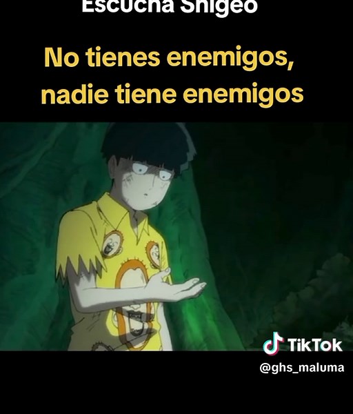 El desarrollo de Hoyuelo es de lo mejor #vida #terapia #hoyuelo #f #shigeokageyama #animeedit #edit #parati #foryou #fyp #anime #mobpsycho100 #mob #psicocasco #camisetablancapoison
