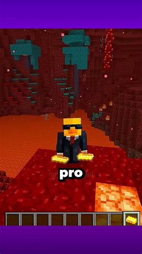 Stop Mining Nether Gold Like A Noob #shorts #minecraft