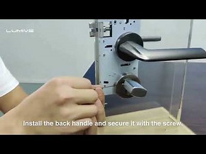 Lumive Simplex PRO Smart Door Lock — Easy Installation, Multiple Unlock Options & Full Security