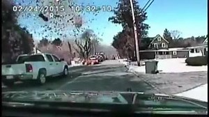 Whoa.... A Dashcam video captured a house exploding in New Jersey. 15 people were hurt by the natural gas blast. http://bit.ly/1MQbjTK | 12News