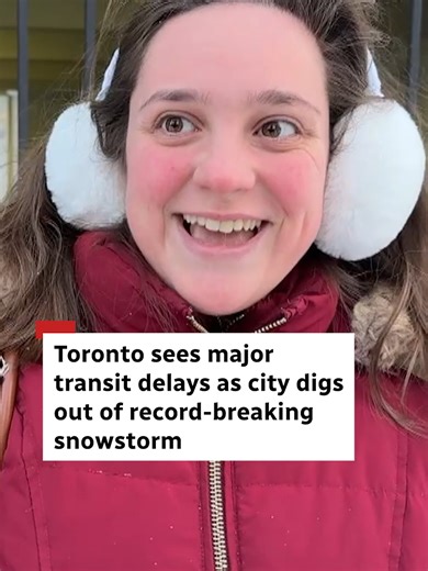 Toronto Snowstorm Disrupts Transit Service