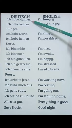 lernen deutsch und Englisch learn english and german #deutsch #english ##languagelearning #bildung #learngerman