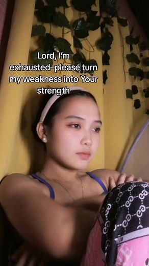33 reactions | Lord, I'm exhausted–please turn my weakness into Your strength. #reelsfypシ #LordITrustInYou | Marilyn Oñate Ostaños | Facebook