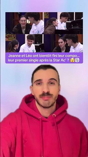 Jeanne et Léo ont bientôt fini leur compo… leur premier single après la Star Ac’ ? 🫣💿 #staracademy