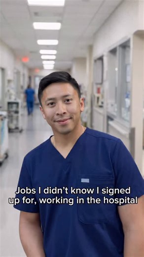 Kelvin Sean RN on Instagram: "“It’s in your job description” 🫠 #work #nurse #worklife #rn #fyp"