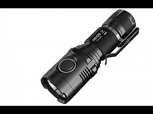 La Mejor Linterna Tactica de 1000 Lumen Que Cabe En una Mano de Nitecore