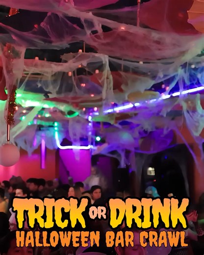 2.6K views · 63 reactions | Barcrawlerz is a San Diego Bar Crawl like no other. Trick or Drink features The Best Drink Specials and The Best Bars in Town. This is a THREE DAY EVENT!  Saturday, October 25th: 4PM-2AM  Friday, October 31st: 6PM-2AM  Saturday, November 1st: 4PM-2AM PARTICIPATING BARS: : FLAMINGO DECK [REGISTRATION] : BAJA BEACH CAFE : THE BEVERLY BEACH GARDEN : THE DUCK DIVE : MOONSHINE BEACH : TRUCKSTOP | Barcrawlerz | Facebook