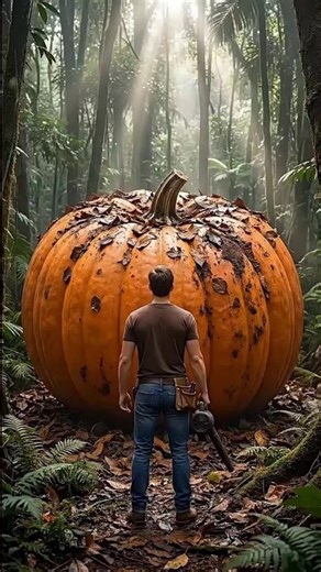 🎃 Dad Turned a Giant Pumpkin Into a Luxury Home! 😱🌲 | Father & Daughter Crazy Survival Story