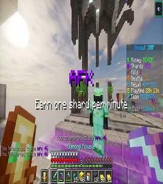 how to get a lot of shards on the donut SMP for free