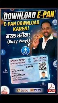 Online Pand Card Step by Step Process 🔥 #youtubeshorts #trading #nsdl #pancard