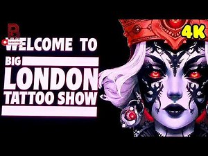 Big London Tattoo Show 2025 | The Art of Ink & Creativity 4K ,HD