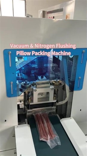 Vacuum & Nitrogen Flushing Pillow Packing Machine