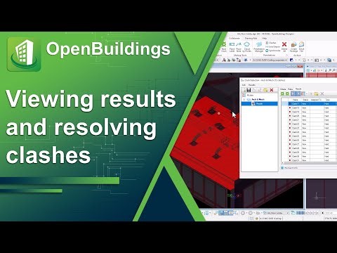 OpenBuildings Designer Update 10 | Viewing Clash Results and Resolving Clashes