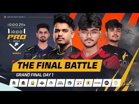 iQOO Pro Series Season 3 - Grand Finals Day 1 #iQOOProSeries #iQOOZ11x #FreeFireMax