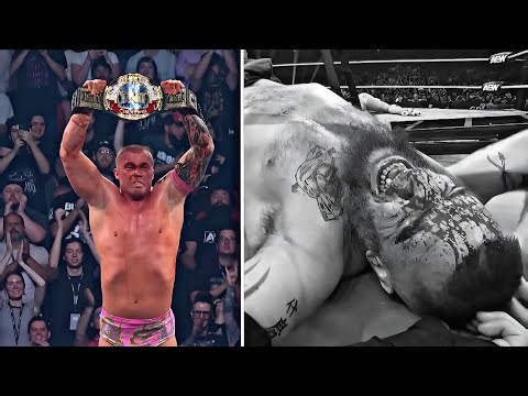 Kyle Fletcher Survives Bloody Ladder War to Retain TNT Title at AEW Grand Slam