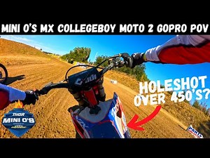 Beta 300 2 Stroke BARKING on 450’s & Mid-Race Commentary from Logan Best at Mini O’s (GoPro POV)