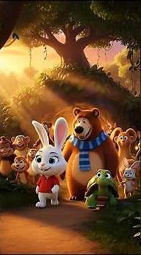 Jungle Mystery Cave | Kids Cartoon Story😊😉😙#shorts #explore #shortsviral