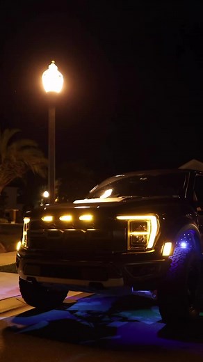 Gen 3 Raptor 💪 @oraclelights Fiber Optic Wheel liner COLORSHIFT® RGB W KIT 🎆 #ford #oraclelights #fordraptor #raptor #raptoraddiction | Oracle Lighting