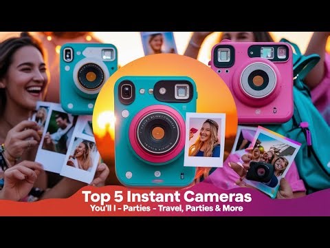 “Top 5 Instant Cameras You’ll Love for Travel, Parties & More!”