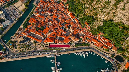 Mediterranean beauty of Trogir's old town