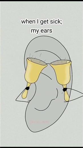 When I get sick. funny cartoon video #funny #animation