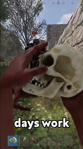 Completing Every Achievement in Rust | Shorts