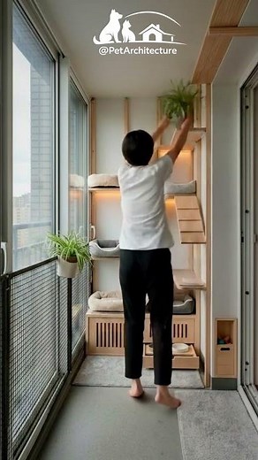 From Empty Balcony to Cat Heaven