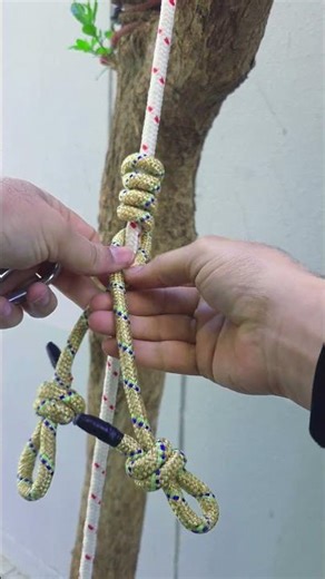 Valdôtain Tresse Knot 🪢 | Top Friction Hitch for Climbing & Rescue