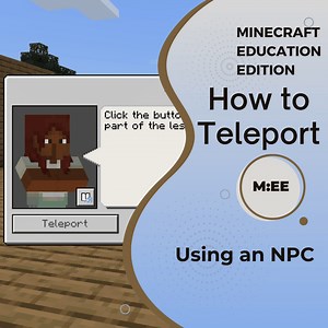 Minecraft: How to Use NPC's to Teleport