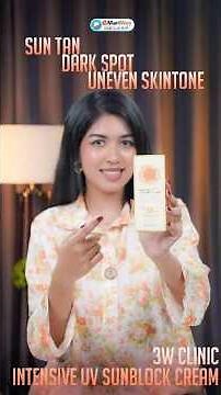 3W Clinic Intensive UV Sunblock Cream SPF50+ PA+++