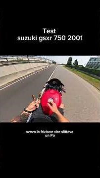 First test GSXR 750