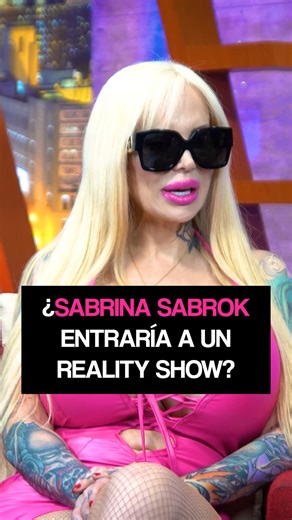Se Lo Dijo con Miguel Díaz on Instagram: "¿Sabrina Sabrok entraría a un reality show? #SeLoDijo #SabrinaSabrok"